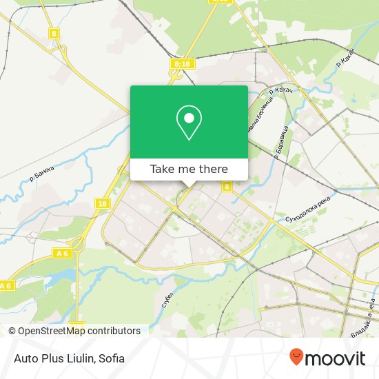 Auto Plus Liulin map