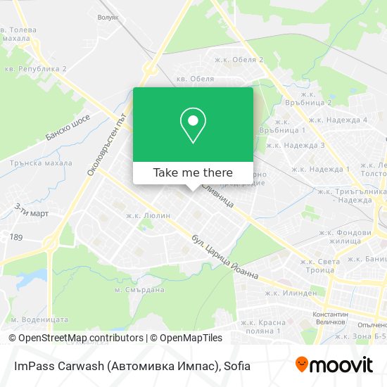 ImPass Carwash (Автомивка Импас) map
