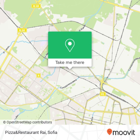 Карта Pizza&Restaurant Rai