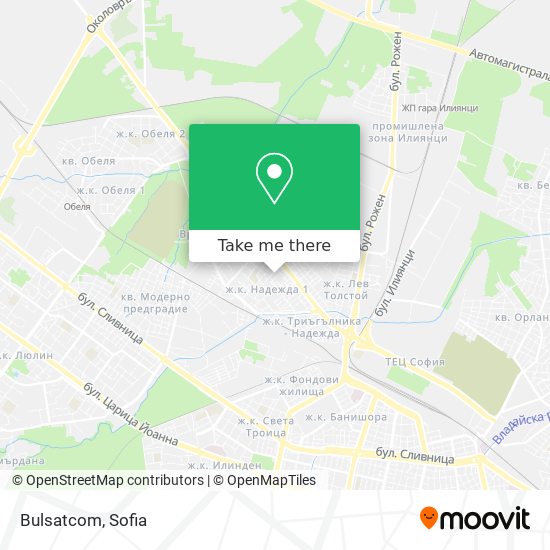 Bulsatcom map