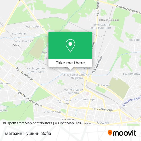 Карта магазин Пушкин