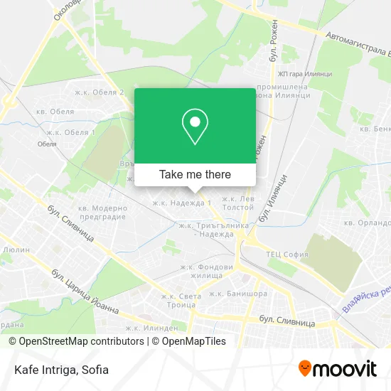 Карта Kafe Intriga