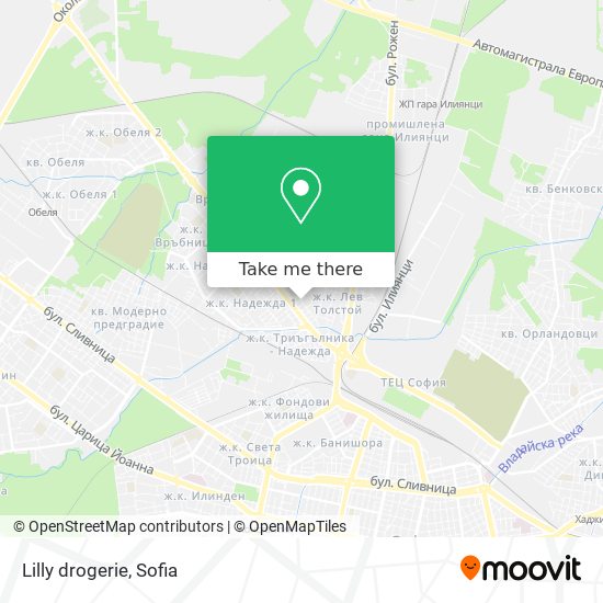 Lilly drogerie map
