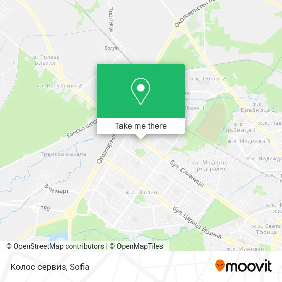 Карта Колос сервиз