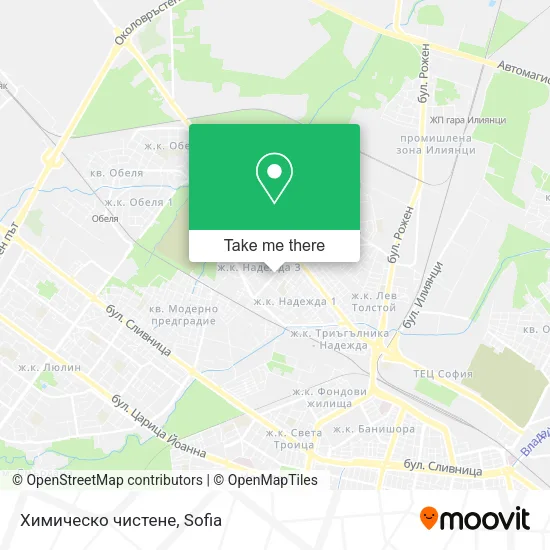 Карта Химическо чистене