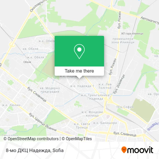 Карта 8-мо ДКЦ Надежда