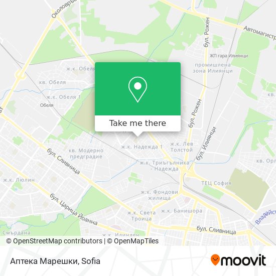 Аптека Марешки map
