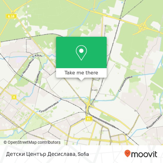 Детски Център Десислава map