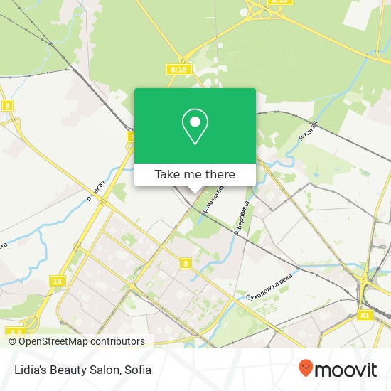 Lidia's Beauty Salon map