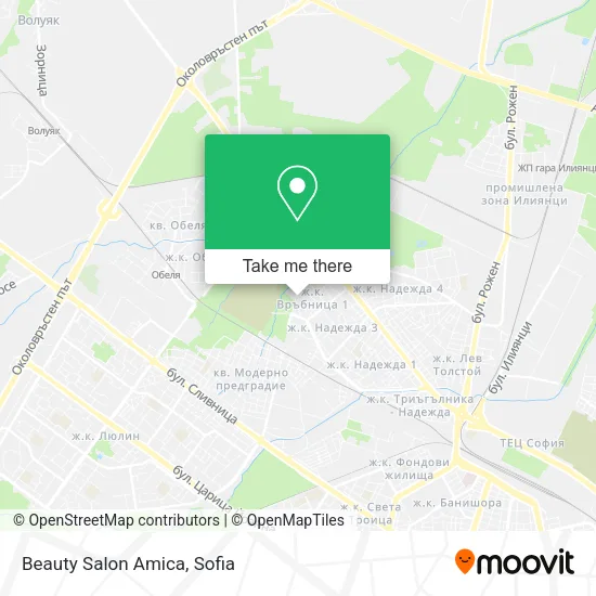 Карта Beauty Salon Amica