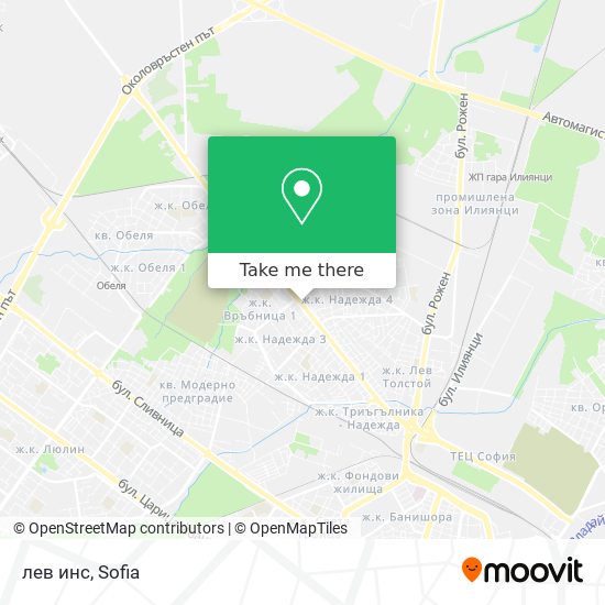 лев инс map