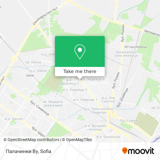 Палачинки Ву map