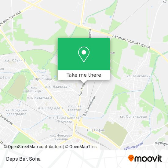 Deps Bar map