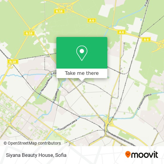 Siyana Beauty House map