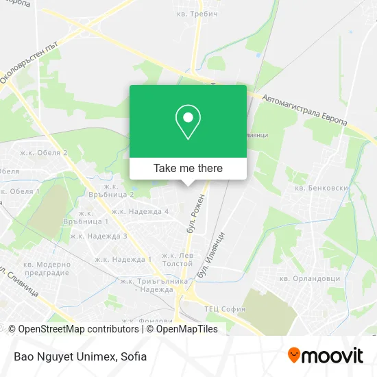 Карта Bao Nguyet Unimex