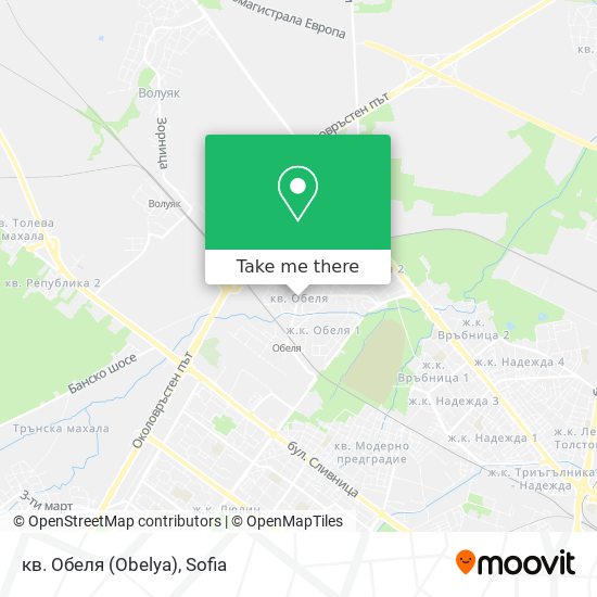 кв. Обеля (Obelya) map