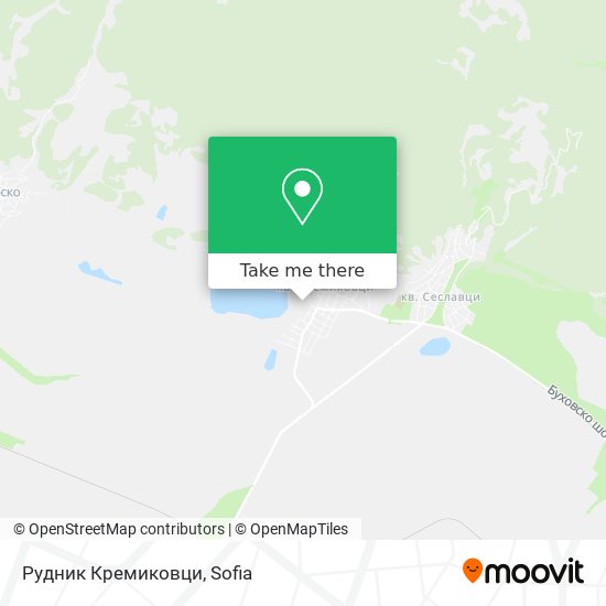 Рудник Кремиковци map