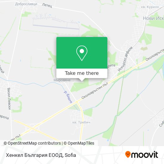 Хенкел България ЕООД map