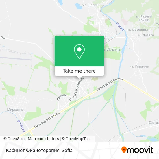 Карта Кабинет Физиотерапия