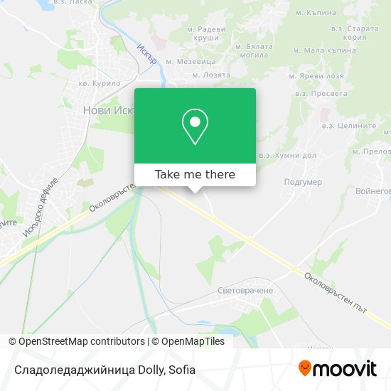 Сладоледаджийница  Dolly map