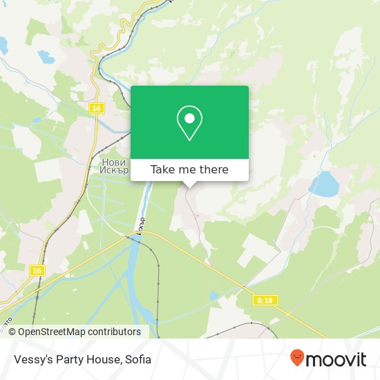Карта Vessy's Party House