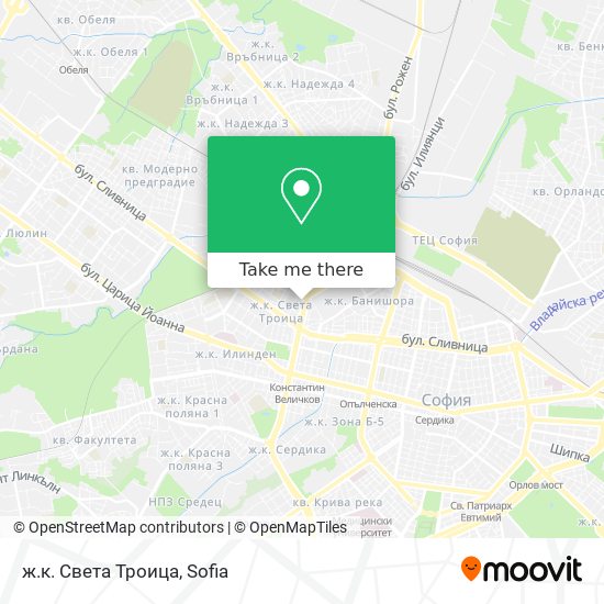 ж.к. Света Троица map