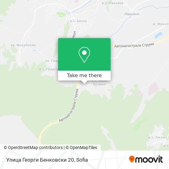 Улица Георги Бенковски 20 map