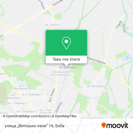 улица „Витошко лале“ 16 map