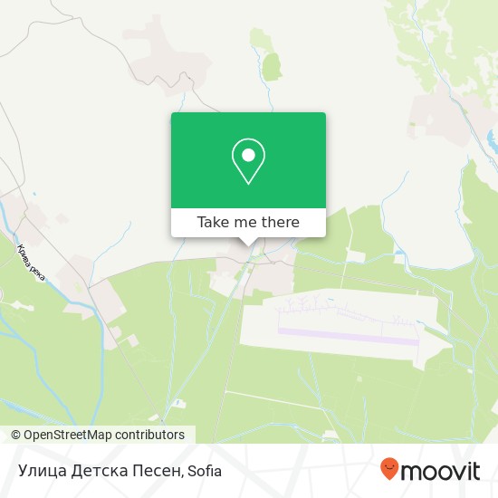 Улица Детска Песен map