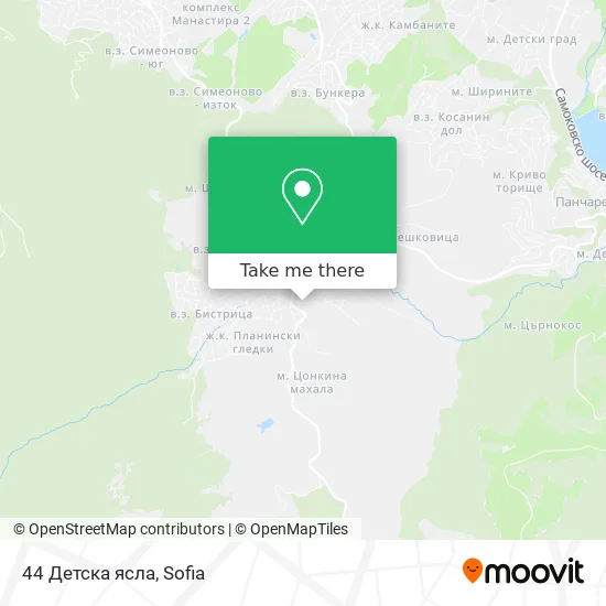 Карта 44 Детска ясла