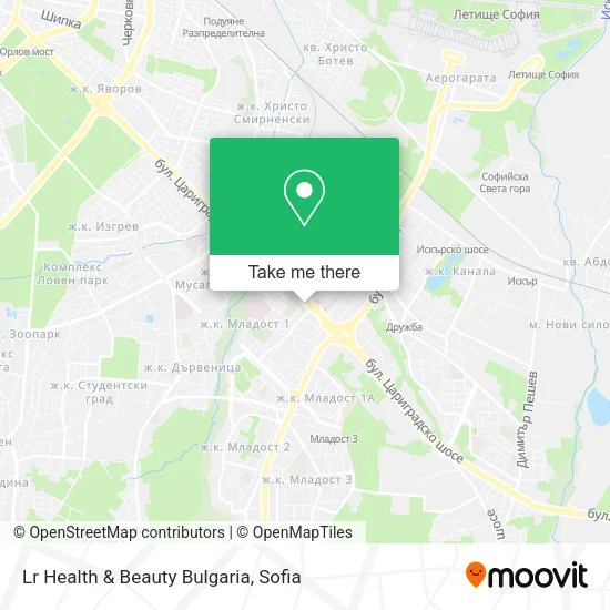 Карта Lr Health & Beauty Bulgaria