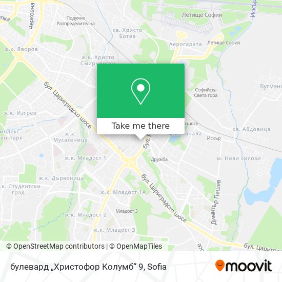 булевард „Христофор Колумб“ 9 map