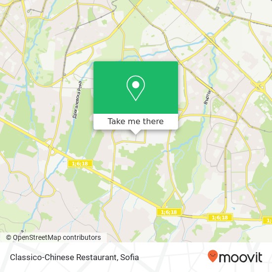 Карта Classico-Chinese Restaurant