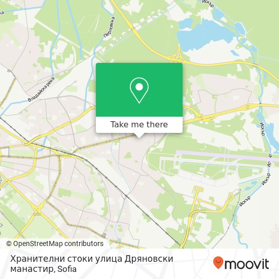 Хранителни стоки улица Дряновски манастир map