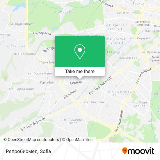 Репробиомед map