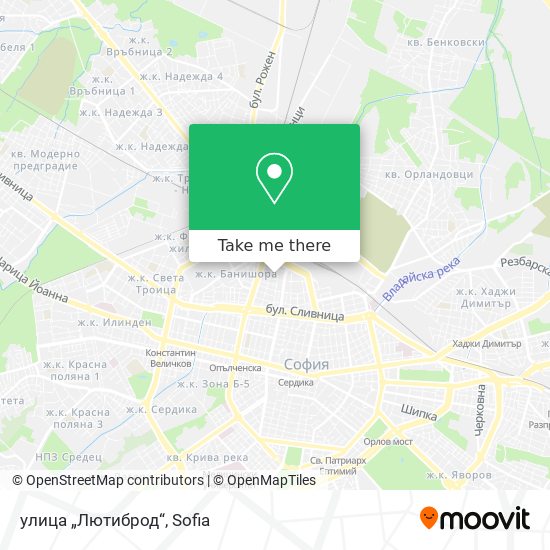 улица „Лютиброд“ map