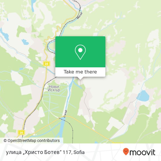 улица „Христо Ботев“ 117 map
