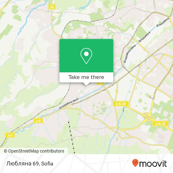 Любляна 69 map