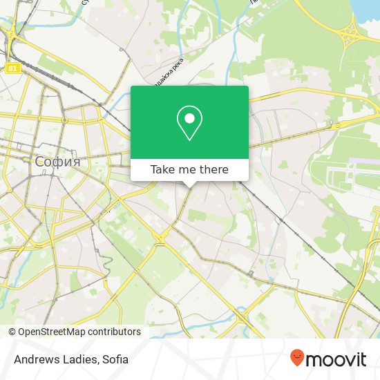 Andrews Ladies map