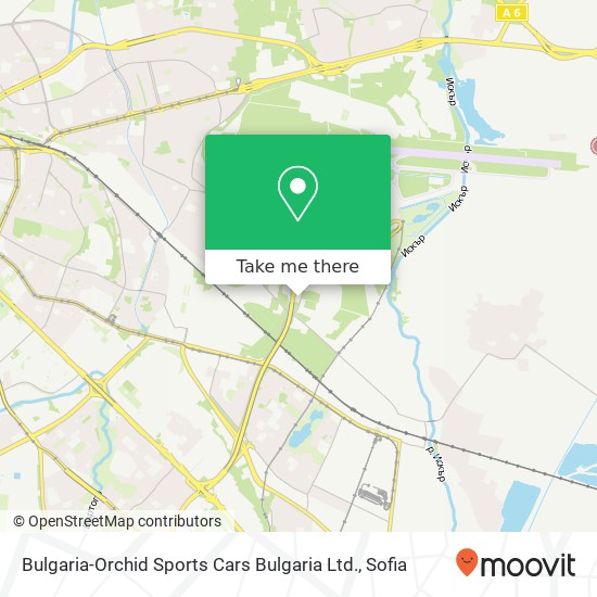 Bulgaria-Orchid Sports Cars Bulgaria Ltd. map