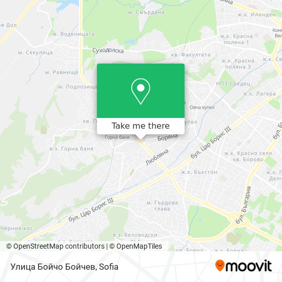 Улица Бойчо Бойчев map