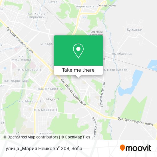 улица „Мария Нейкова“ 208 map
