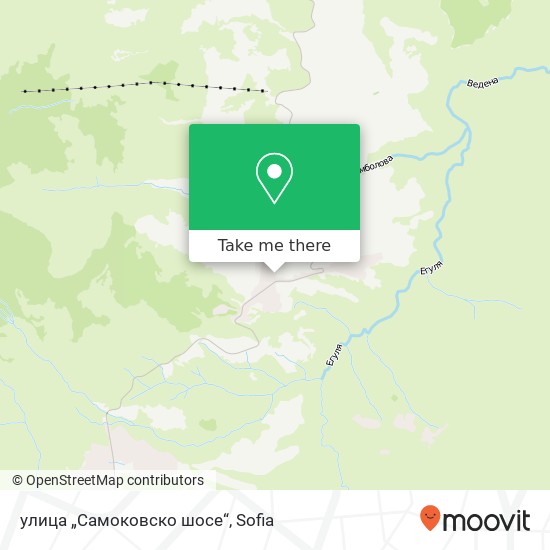 улица „Самоковско шосе“ map