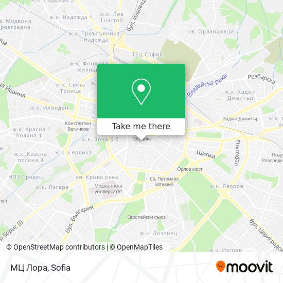 МЦ Лора map