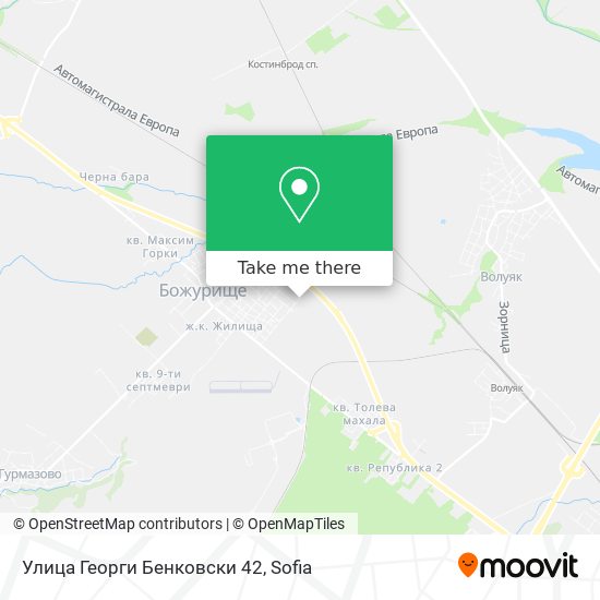Улица Георги Бенковски 42 map