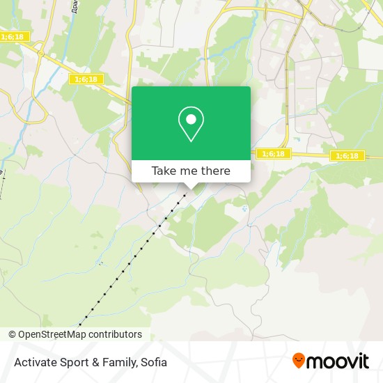Activate Sport & Family map