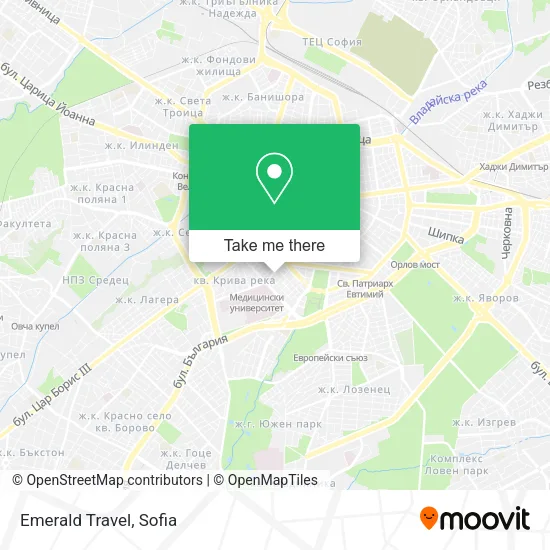 Карта Emerald Travel