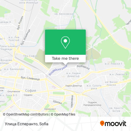 Улица Есперанто map