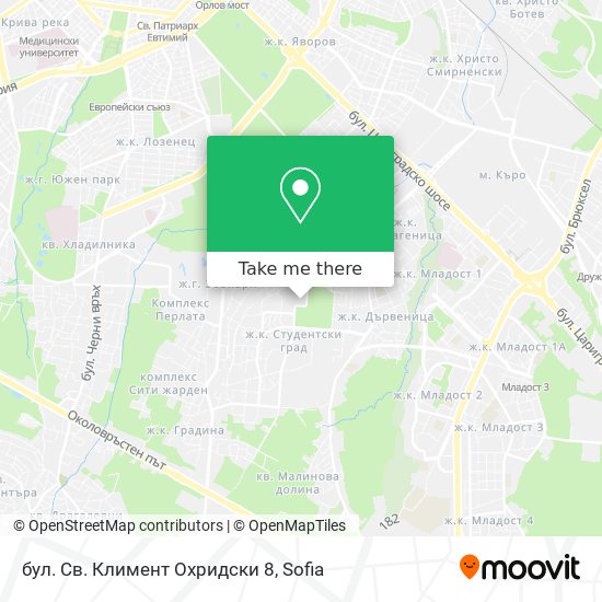 бул. Св. Климент Охридски 8 map