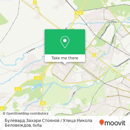 Булевард Захари Стоянов / Улица Никола Беловеждов map